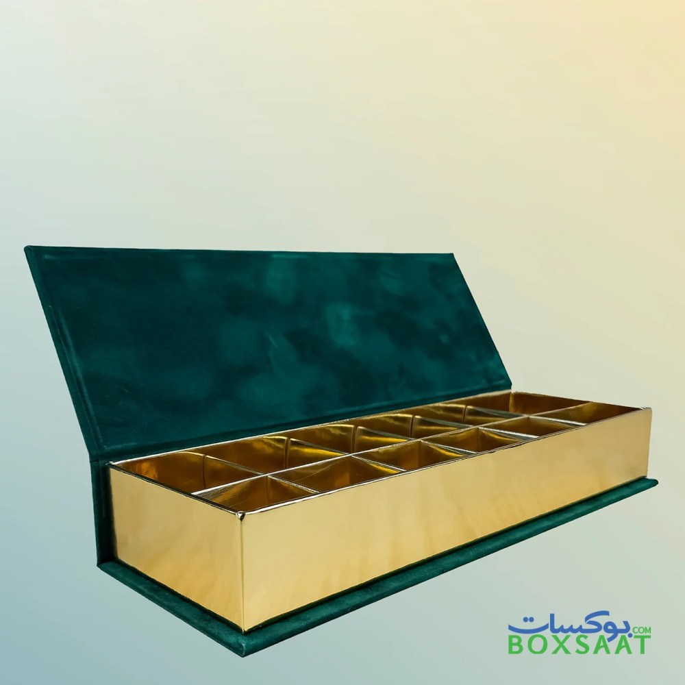 Green Velvet Chocolate Gift Box 12pcs — Green Velvet Chocolate Gift Box 12pcs — ready-made or custom-branded with your logo, delivered across Dubai & the UAE.