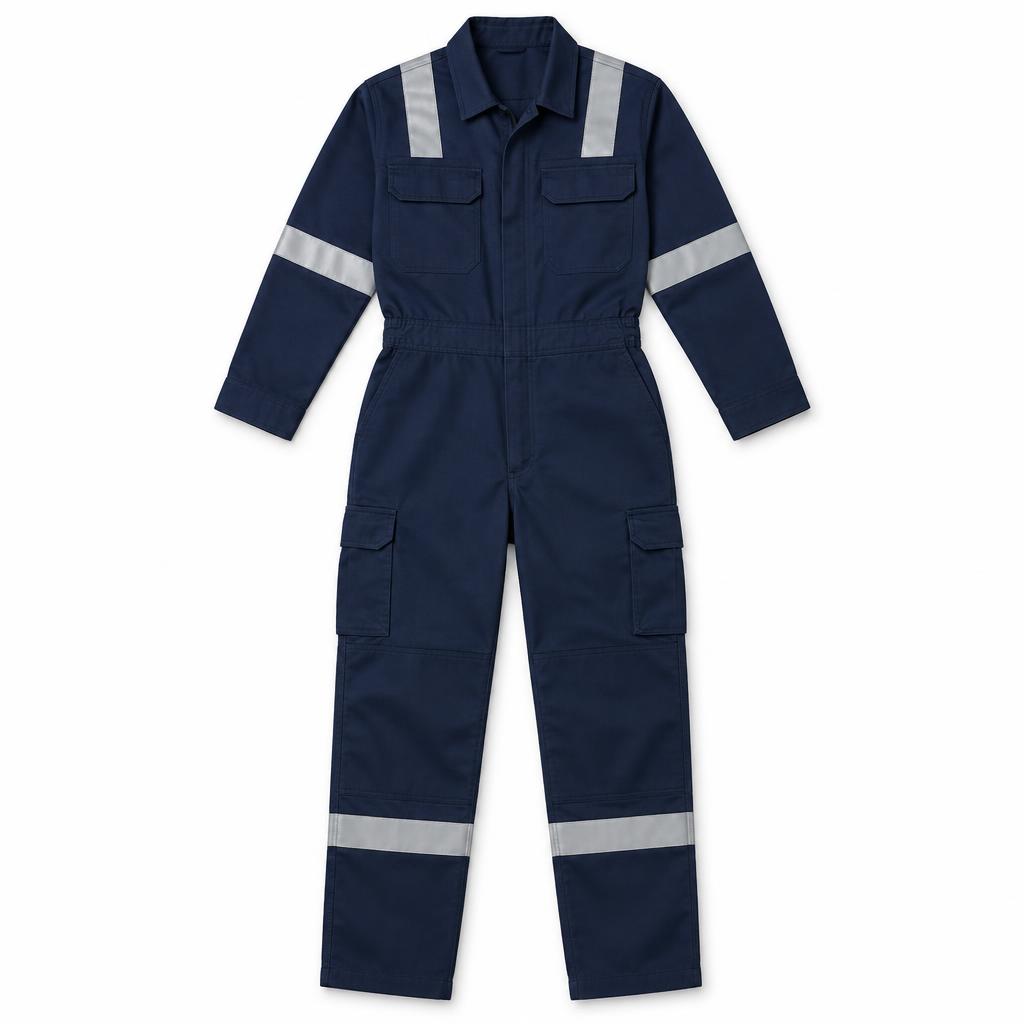 Coveralls — Coveralls branded to your artwork — 180gsm combed cotton options, screen printing and full colour matching, produced in Dubai.