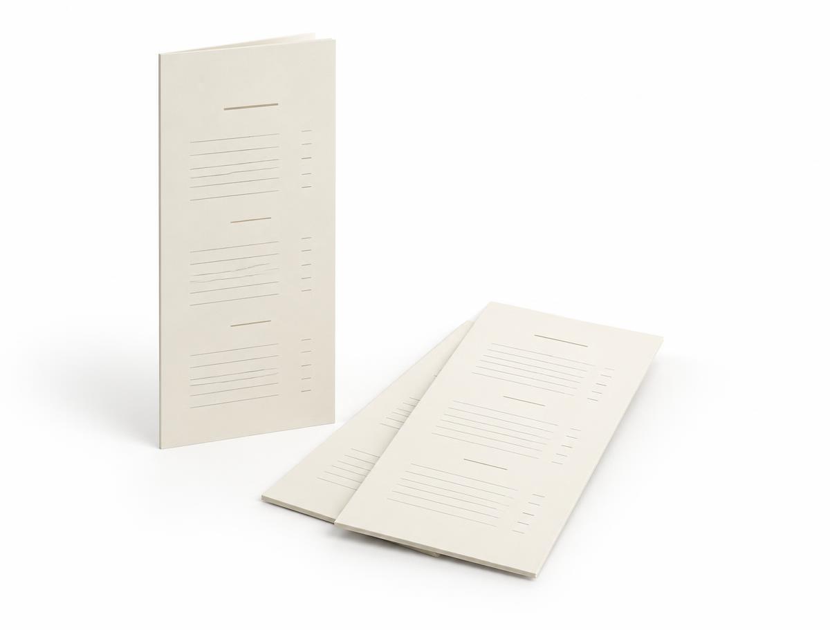 Menu Cards — Menu Cards branded to your artwork — 130gsm gloss art paper options, matt lamination and full colour matching, produced in Dubai.