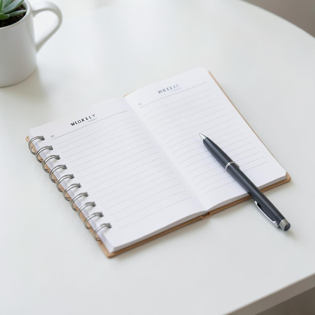 Planners — Planners branded to your artwork — pu leatherette cover options, foil blocking and full colour matching, produced in Dubai.