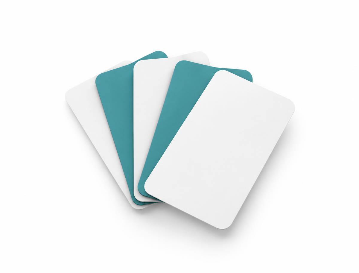 Rounded Corner Business Cards — Rounded Corner Business Cards branded to your artwork — 350gsm matt art card options, matt lamination and full colour matching, produced in Dubai.