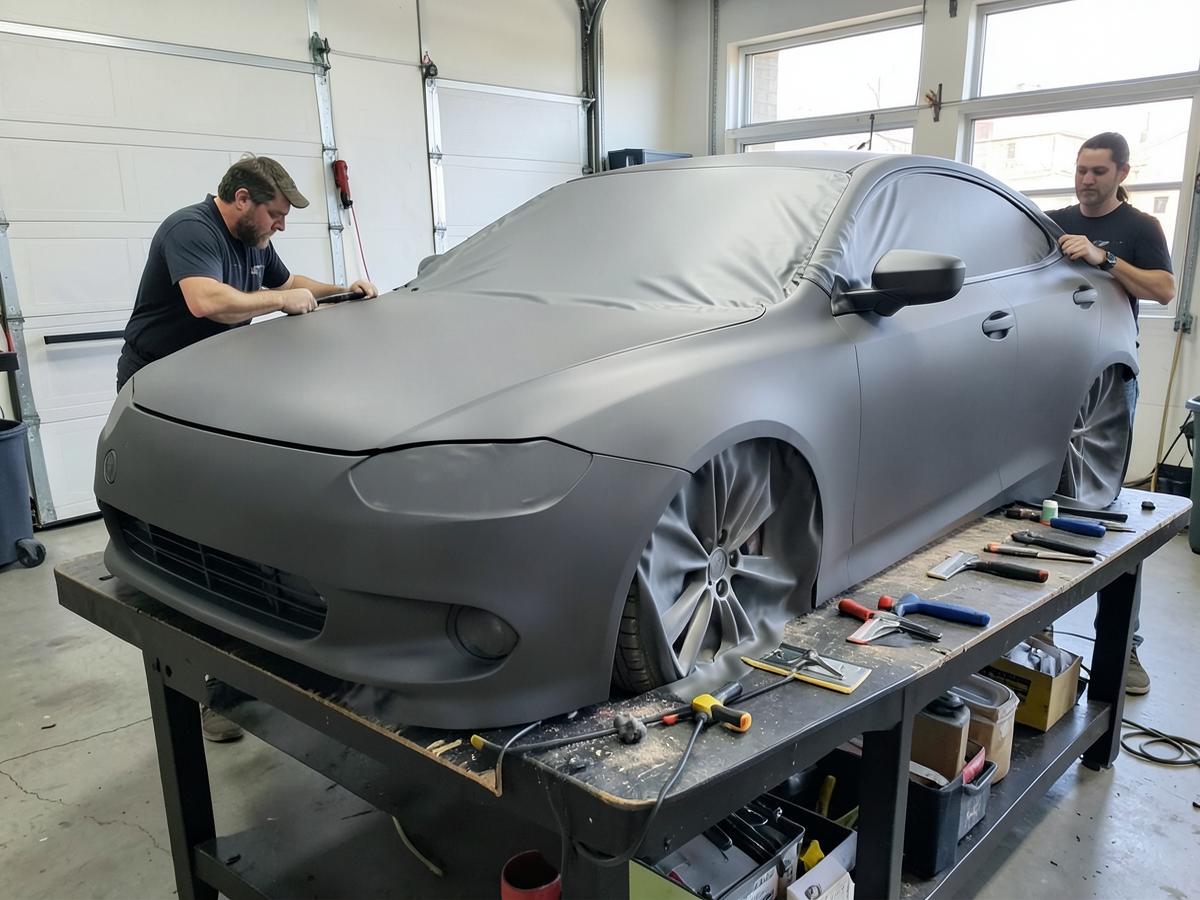 Vehicle Wraps — Vehicle Wraps branded to your artwork — 440gsm pvc flex banner options, eyelets and hemming and full colour matching, produced in Dubai.